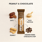 NEOBAR 9g Plant-Based Protein Peanut & Chocolate Bars | 12 Count - Neobar - Protein Bar