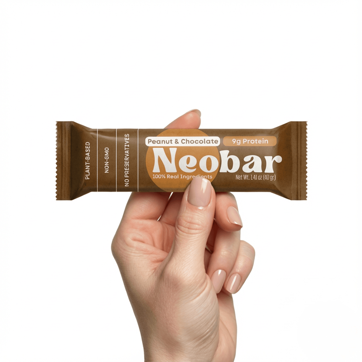 NEOBAR 9g Plant-Based Protein Peanut & Chocolate Bars | 12 Count - Neobar - Protein Bar
