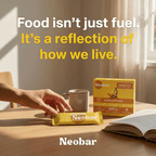NEOBAR Banana & Peanut Plant-Based Healthy Nut and Fruit Snack Bars | 12 Count - Neobar - Energy Bar