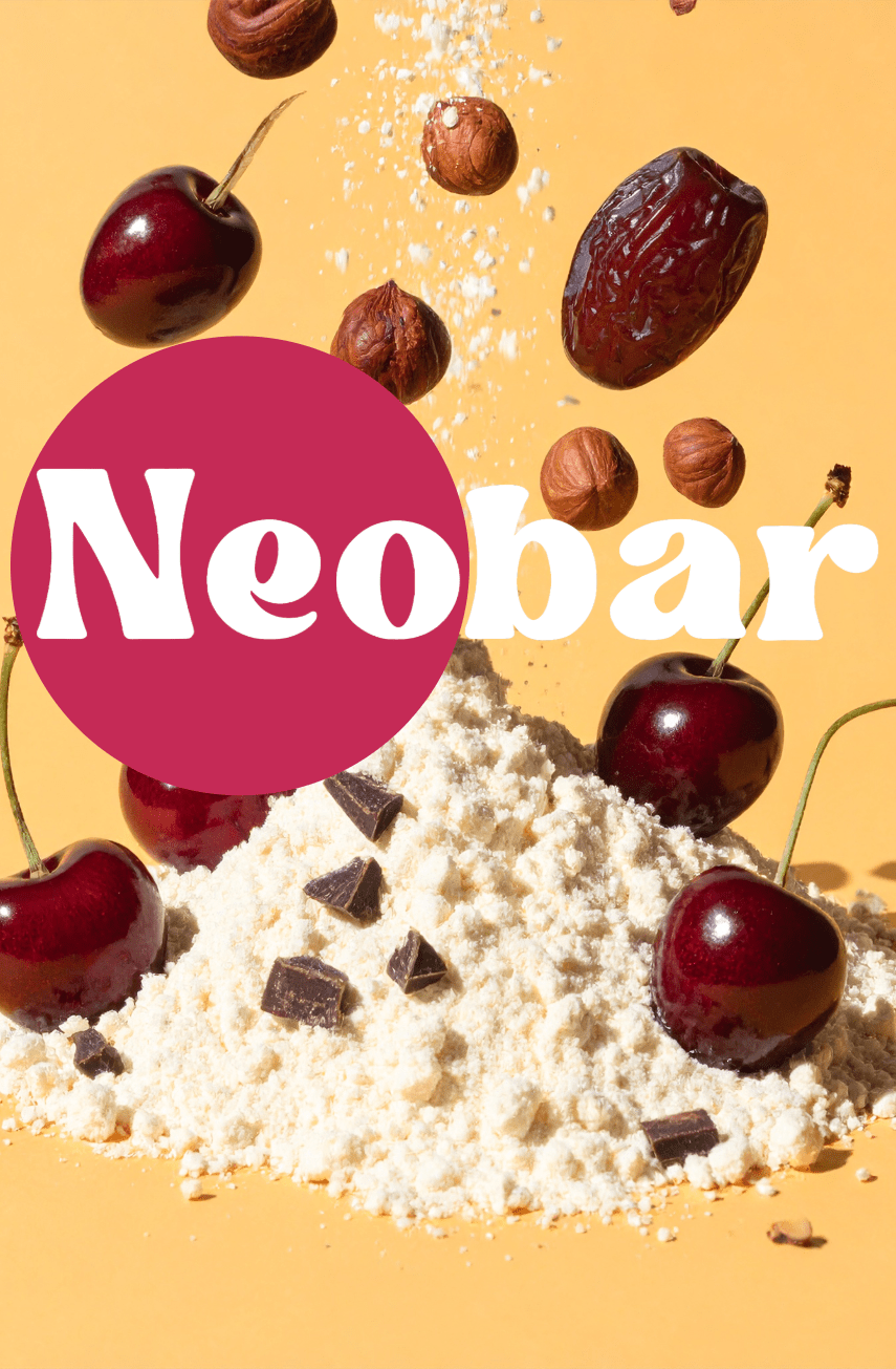 NEOBAR Cherry & Cacao Plant-Based Healthy Nut and Fruit Snack Bars | 12 Count - Neobar - Energy Bar